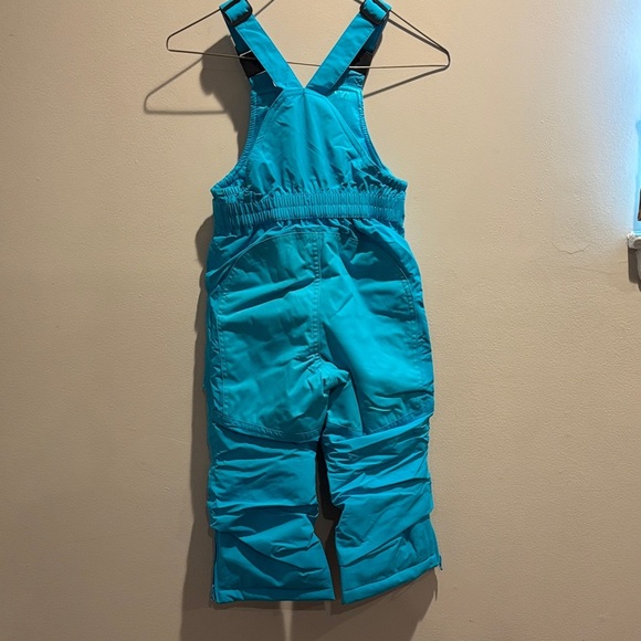 Lands' End Kids Turquoise Snowsuit size 4 - Picture 4 of 5